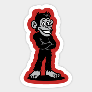 Grease Monkey Sticker